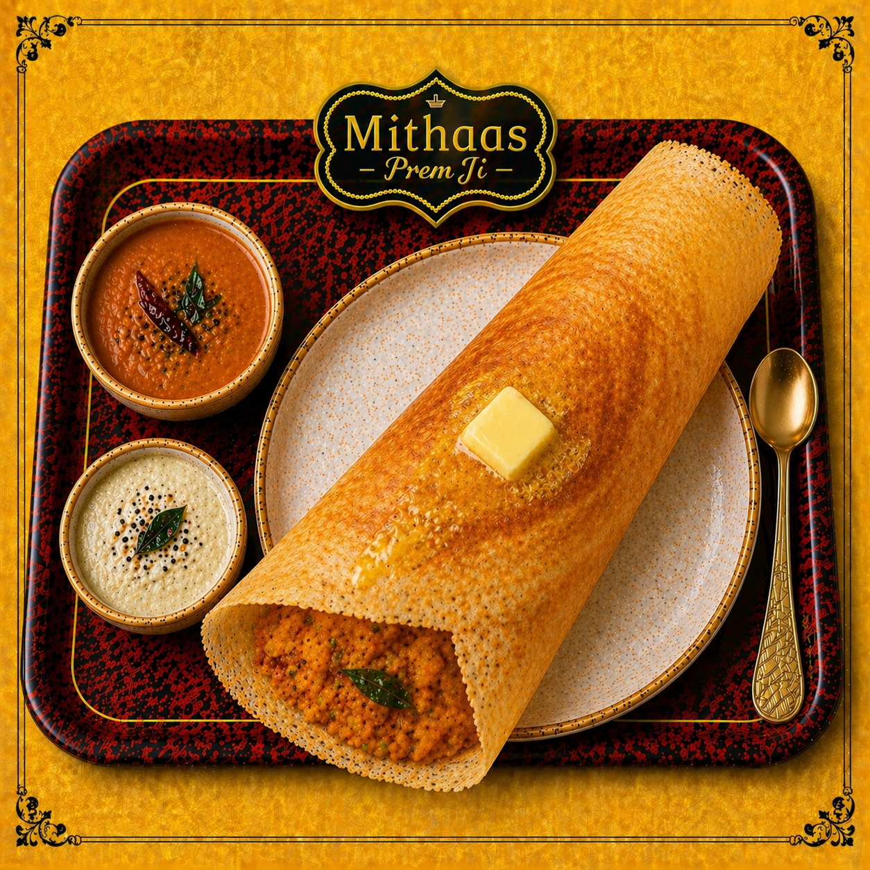 Butter Masala Dosa